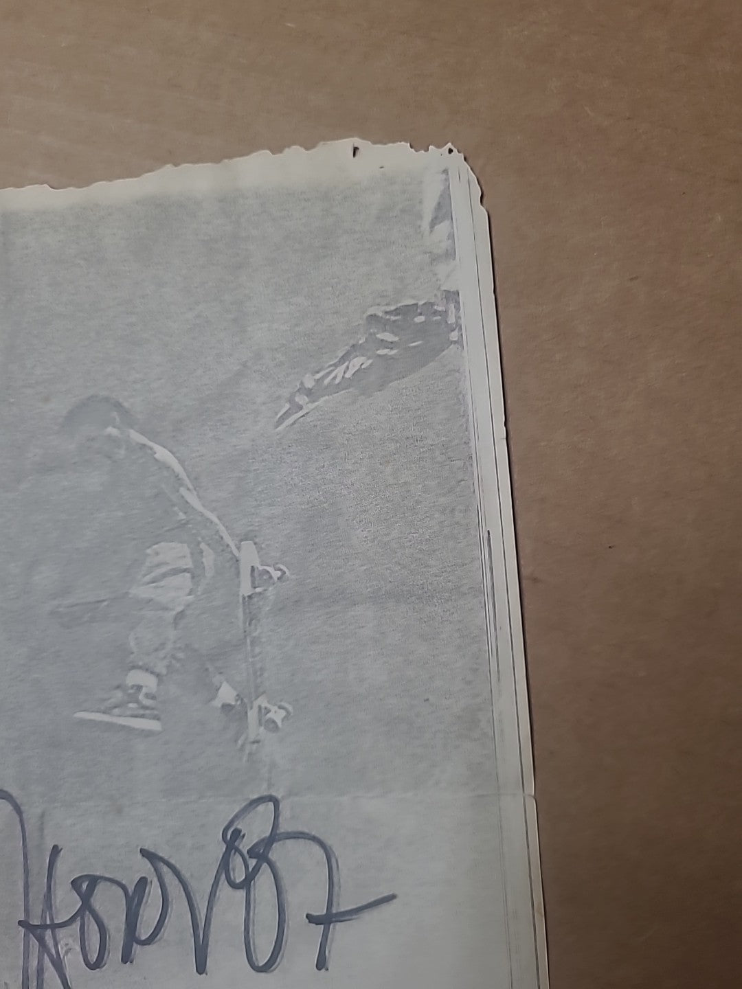 Vintage 1987 Christian Hosoi Double Autographed Photo - SIGNED in 1987 & 2015