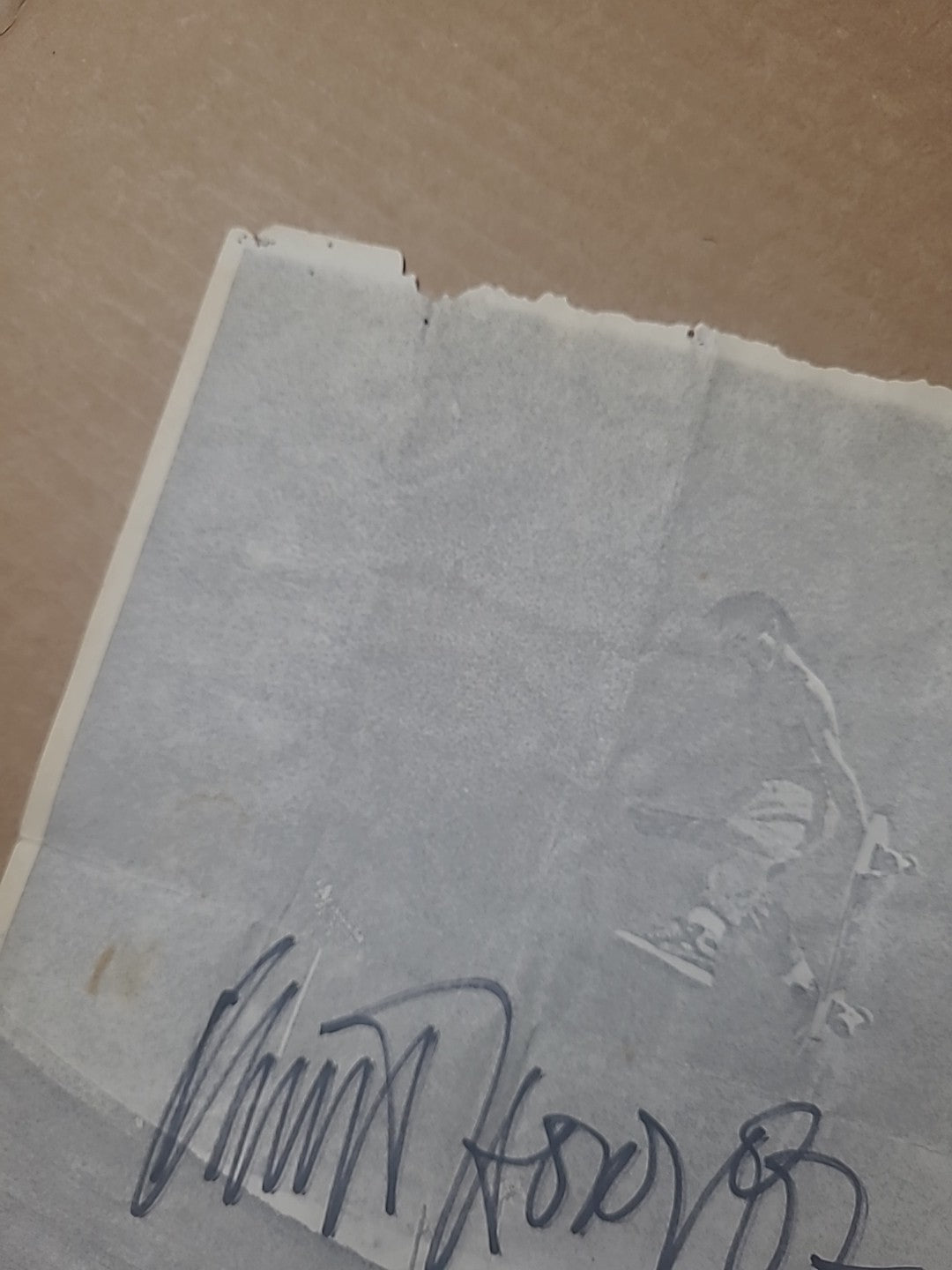 Vintage 1987 Christian Hosoi Double Autographed Photo - SIGNED in 1987 & 2015