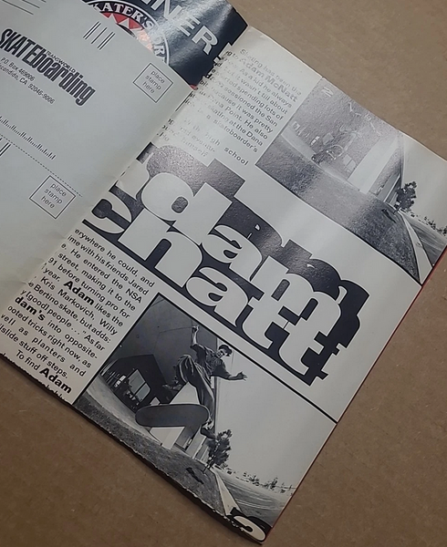 1993 Transworld Skateboarding Magazine Poster Book - Ed Templeton