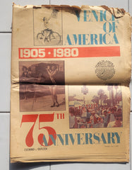 1980 Evening Outlook Newspaper Special: 75th Anniversary Venice of America