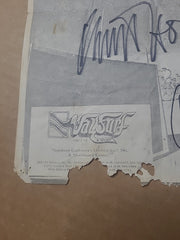 Vintage 1987 Christian Hosoi Double Autographed Photo - SIGNED in 1987 & 2015