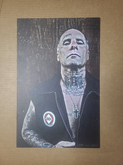 Jay Adams 100% Skateboarder Print By Pep Williams - Limited Signed Print