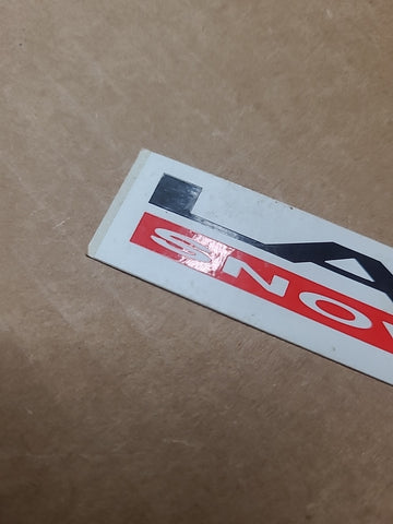 Vintage LAMAR Snowboards STICKER