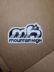 Vintage Mountain High Sticker - 7.75"