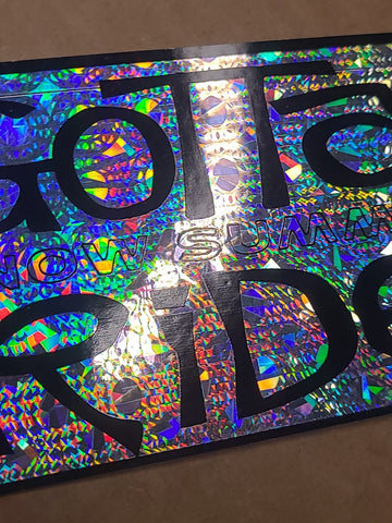 Vintage SNOW SUMMIT GOTTA RIDE  5" STICKER