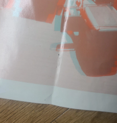 1988 Gotcha Surf 3-D Poster - Martin Potter