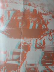 1988 Gotcha Surf 3-D Poster - Martin Potter