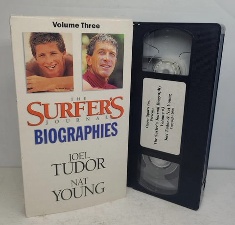 Surfer's Journal - JOEL TUDOR / NAT YOUNG Biographies Volume 3 VHS Tape