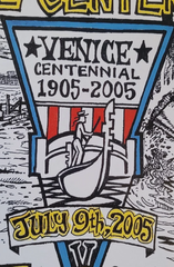 Venice SURF-A-THON 2005 Surf Contest poster 18"x 12"