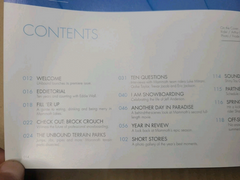 Mammoth Mountain Unbound Magazine - Premiere Issue #1 2010