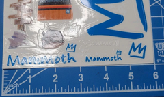 Mammoth Mountain Sticker Sheet - 12 Stickers