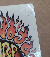 Vintage Surf Crazed Comics STICKER