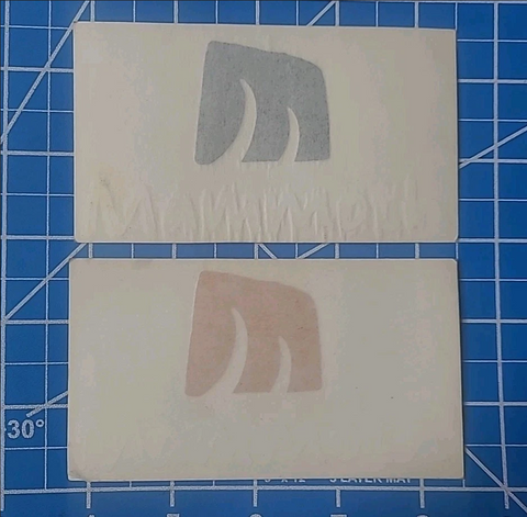 Vintage Mammoth Mountain Vinyl Die-cut Decal Sticker