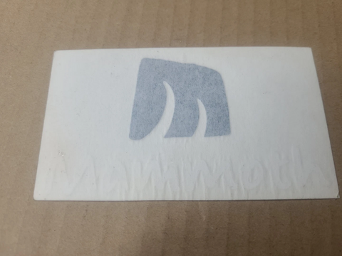 Vintage Mammoth Mountain Vinyl Die-cut Decal Sticker