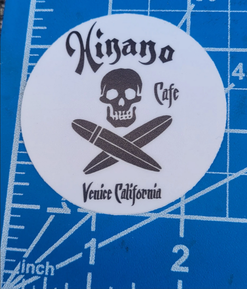 Hinano Cafe Venice Beach Sticker