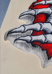 Vintage Powell Peralta Ripper Large Skateboard Ramp Sticker - 12"