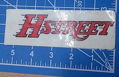Vintage 1980’s H-Street Skateboard Sticker