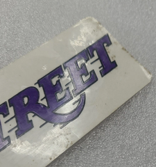 Vintage 1980’s H Street Skateboard Sticker - Authentic