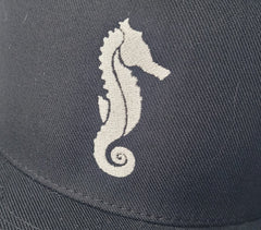 Seahorse Embroidered Trucker Hat
