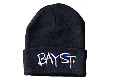 BAY ST SCRIPT BEANIE