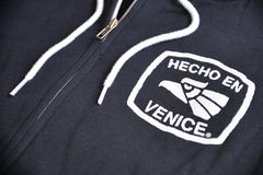 HECHO EN VENICE ZIP UP HOODIE