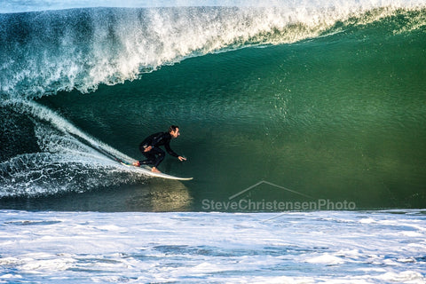 Barreled  - Metal Print by Steve Christensen Photo