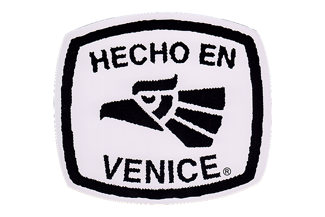 HECHO EN VENICE XL STICKER