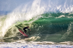 Winter Swell - Metal Print by Steve Christensen Photo