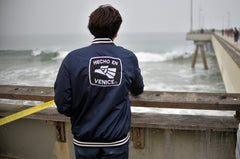 HECHO EN VENICE VARSITY BOMBER JACKET